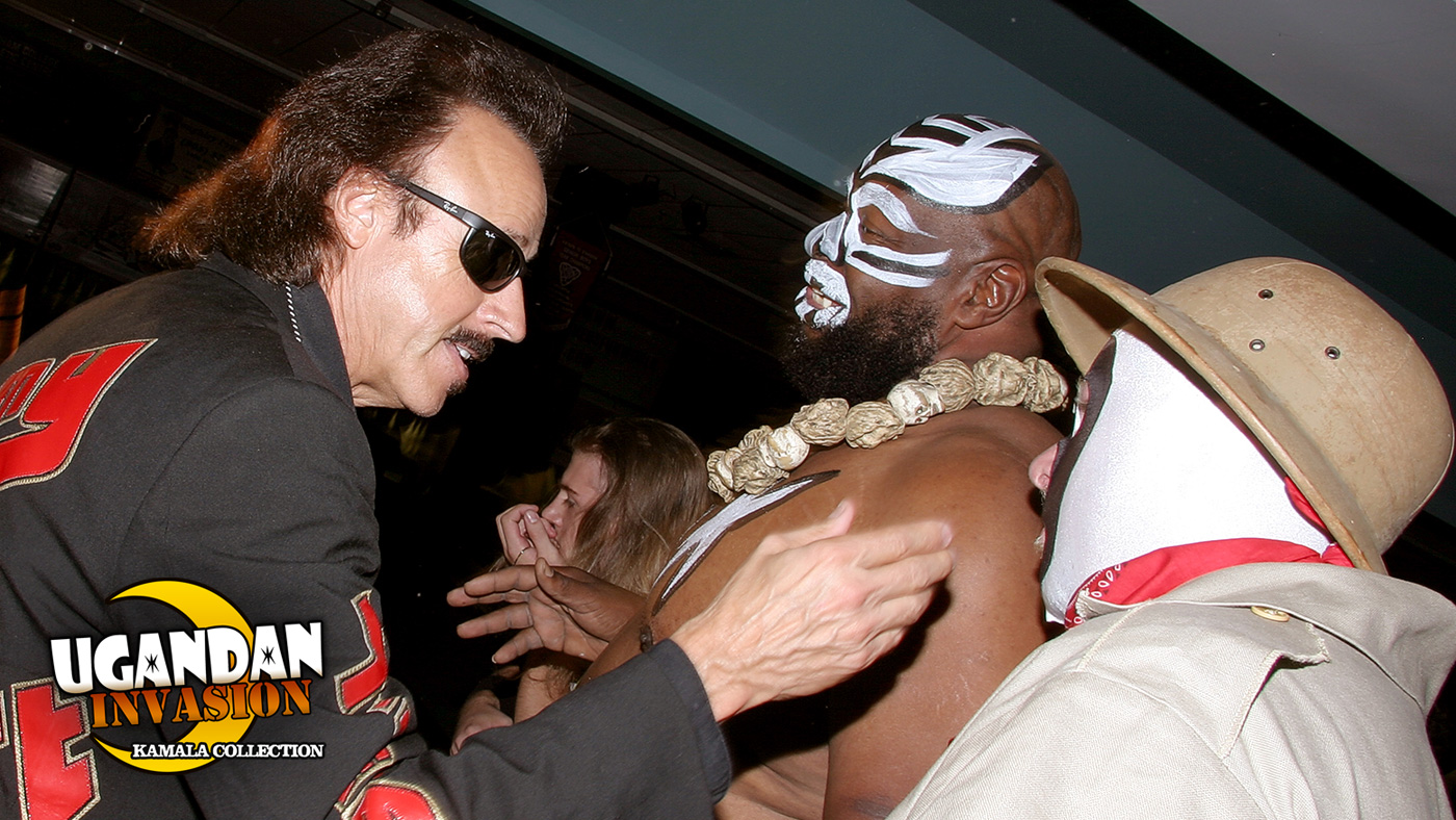 Kamala, Kim Chee and 'The Mouth of the South' Jimmy Hart